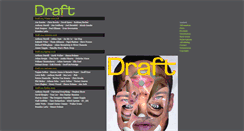Desktop Screenshot of draftmagazine.co.uk